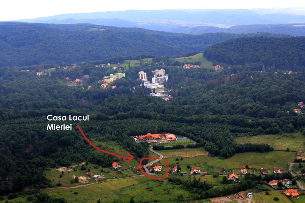 Hotel Casa Lacul Mierlei Sovata Exteriér fotografie